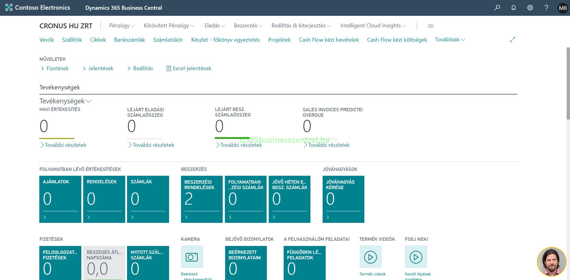 Dynamics 365 Business Central demo
