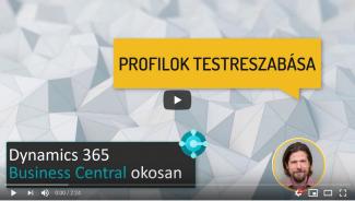 Profilok testreszabása 